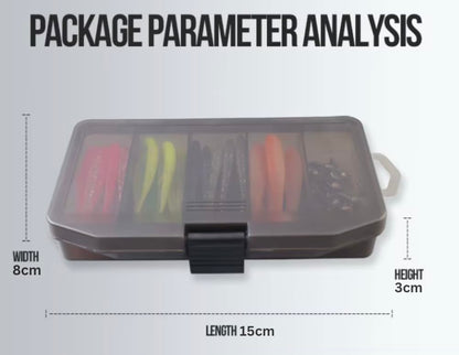Soft Plastic Paddle Tail Tackle Kit