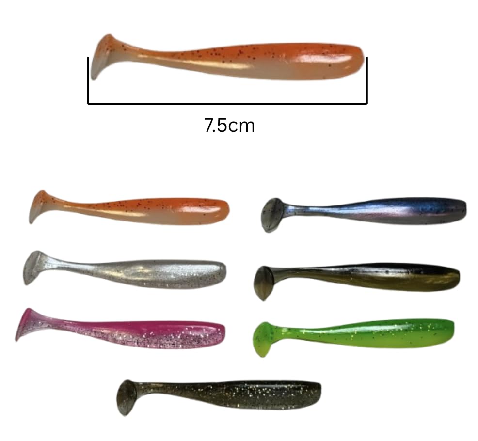 Soft Plastic Paddle Tail Tackle Kit